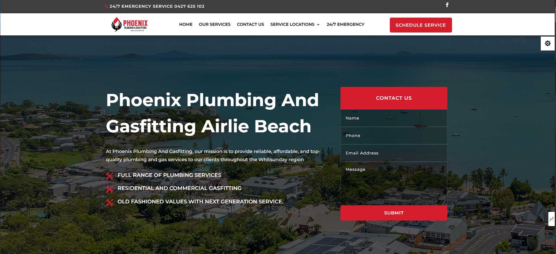 NEW WEBSITE DESIGN FOR WHITSUNDAY ROOFING 