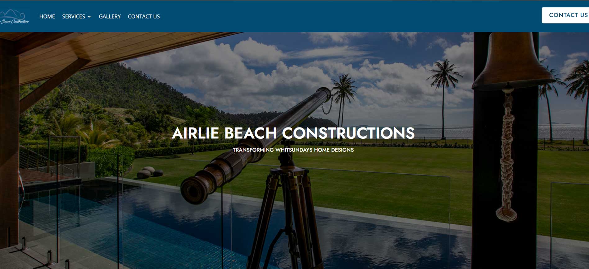 allan trinder building website design